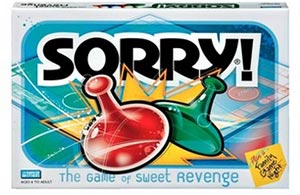 the board game sorry